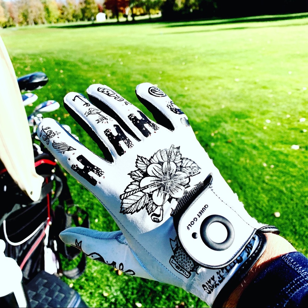 Quiet Golf Tatted Golf Glove